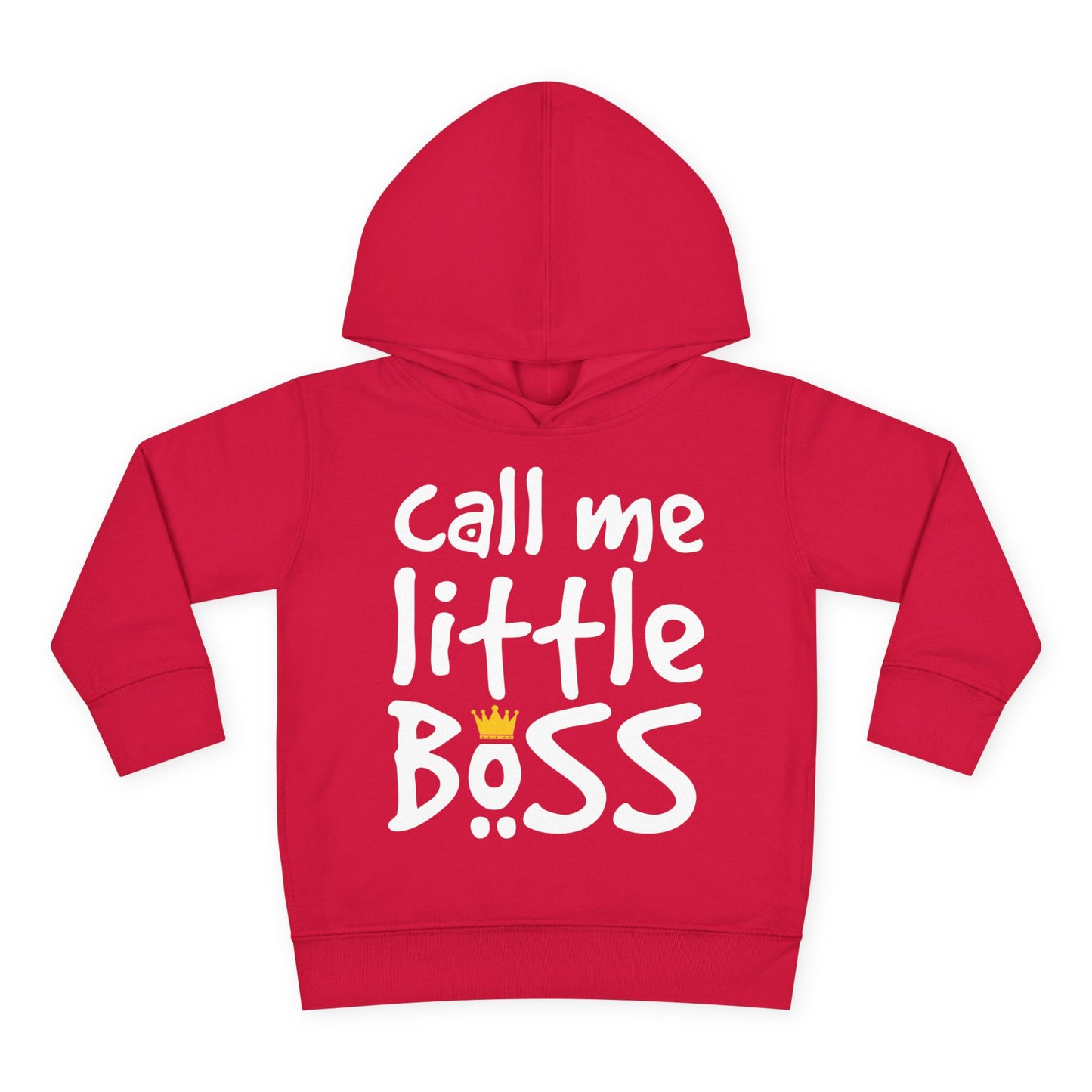 Call Me Little Boss Toddler Hoodie