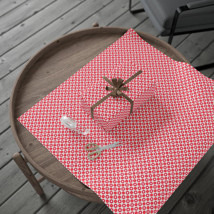 Scarlet Star Garden Wrapping Paper