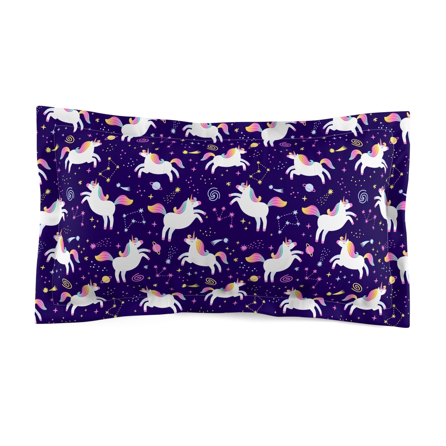 Unicorniverse Microfiber Pillow Sham