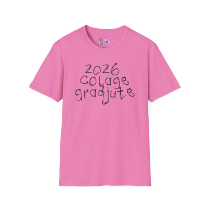 Colage Gradjute 2026 Adult T-Shirt