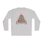 Joy Love Peace Believe Christmas Adult Long Sleeve Tee
