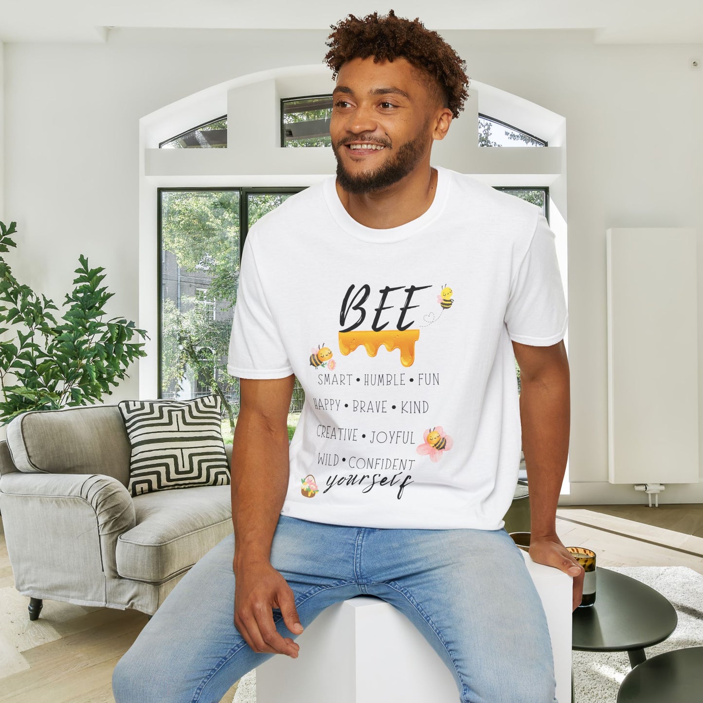 Bee Yourself Adult T-shirt
