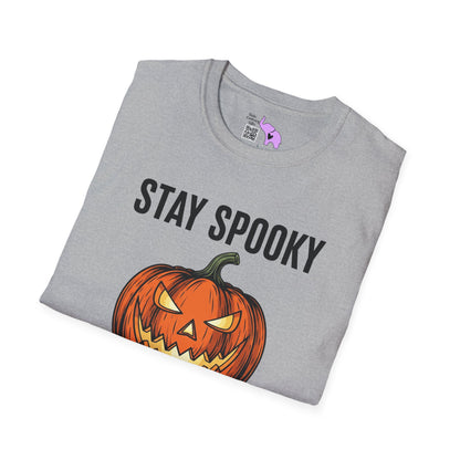 Stay Spooky (Pumpkin/Skull) Adult T-shirt
