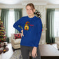 Merry Christmas Girl Gnome Youth Long Sleeve Tee