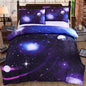 Starry Sky Print 4Pc Bedding Set