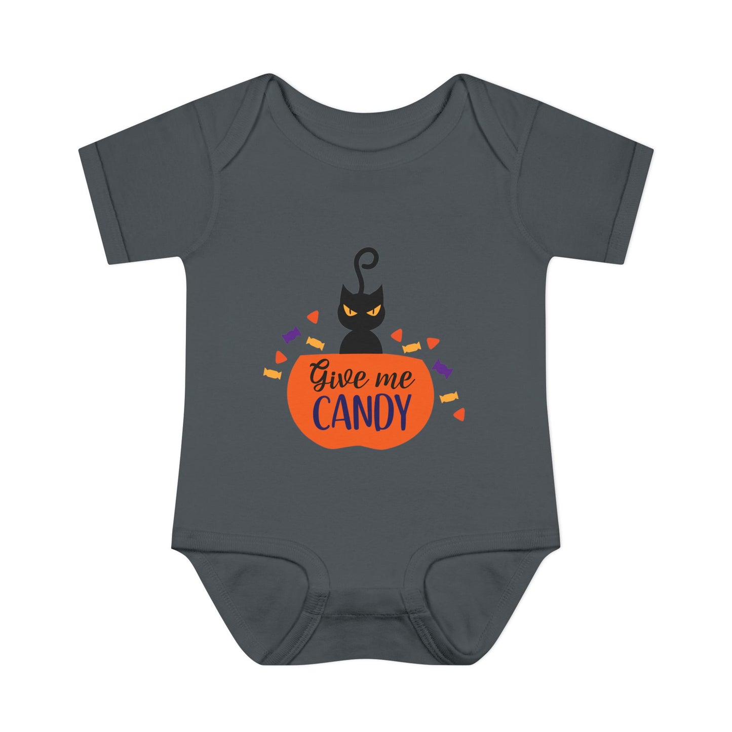 Give Me Candy Baby Rib Bodysuit