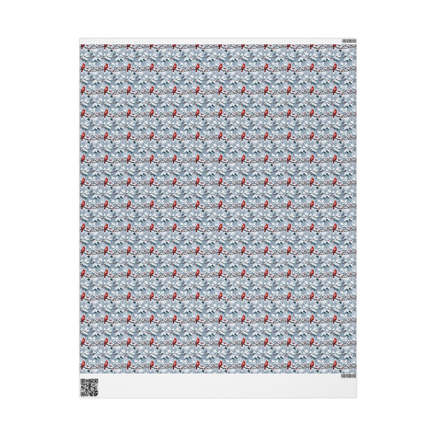 Cardinals in the Snow Wrapping Paper
