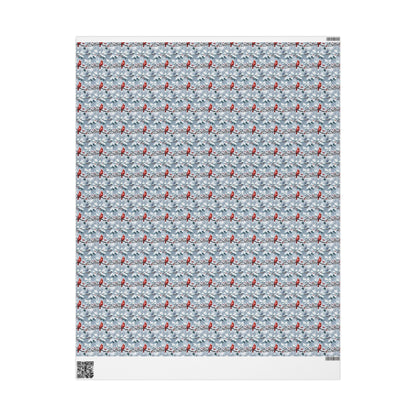 Cardinals in the Snow Wrapping Paper