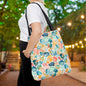 Ocean Pebble Drift Canvas Tote Bag