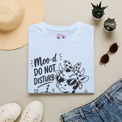 Moo-d: Do Not Disturb Given Adult T-shirt