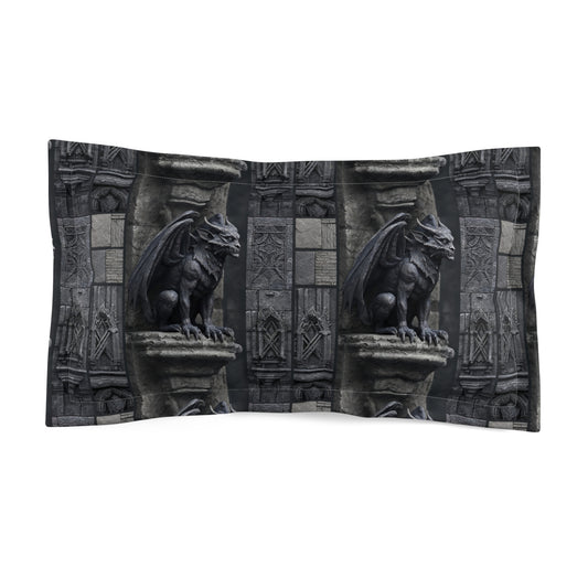 Gargoyle Vigil Microfiber Pillow Sham
