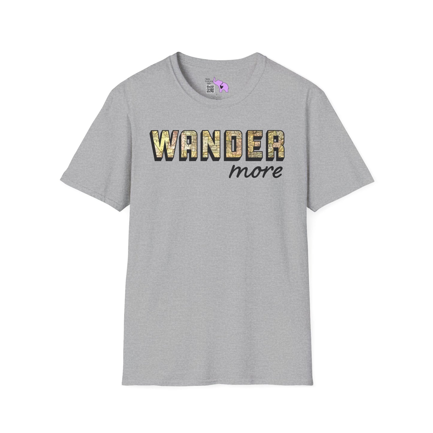 Wander More Adult T-shirt