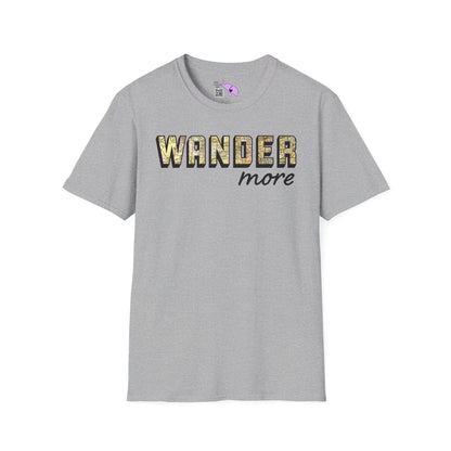 Wander More Adult T-shirt