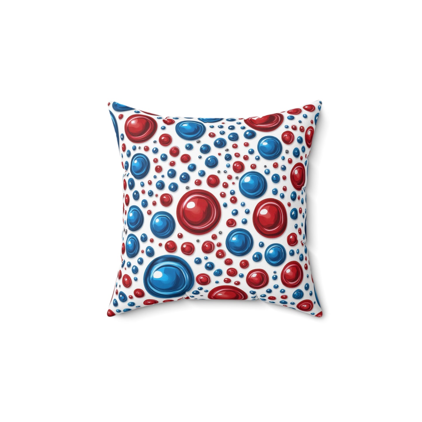 Freedom Dots Throw Pillow