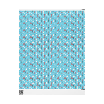 Yuletide Pines Wrapping Paper