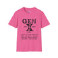 GenX 1978 Adult T-shirt