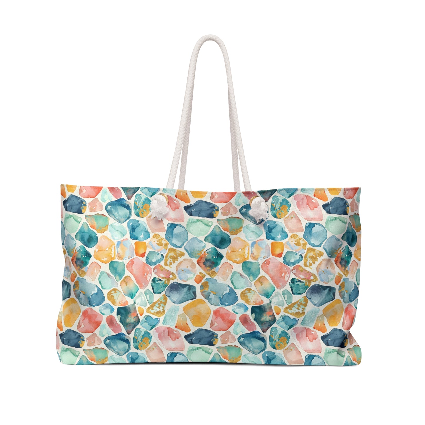 Ocean Pebble Drift Weekender Bag