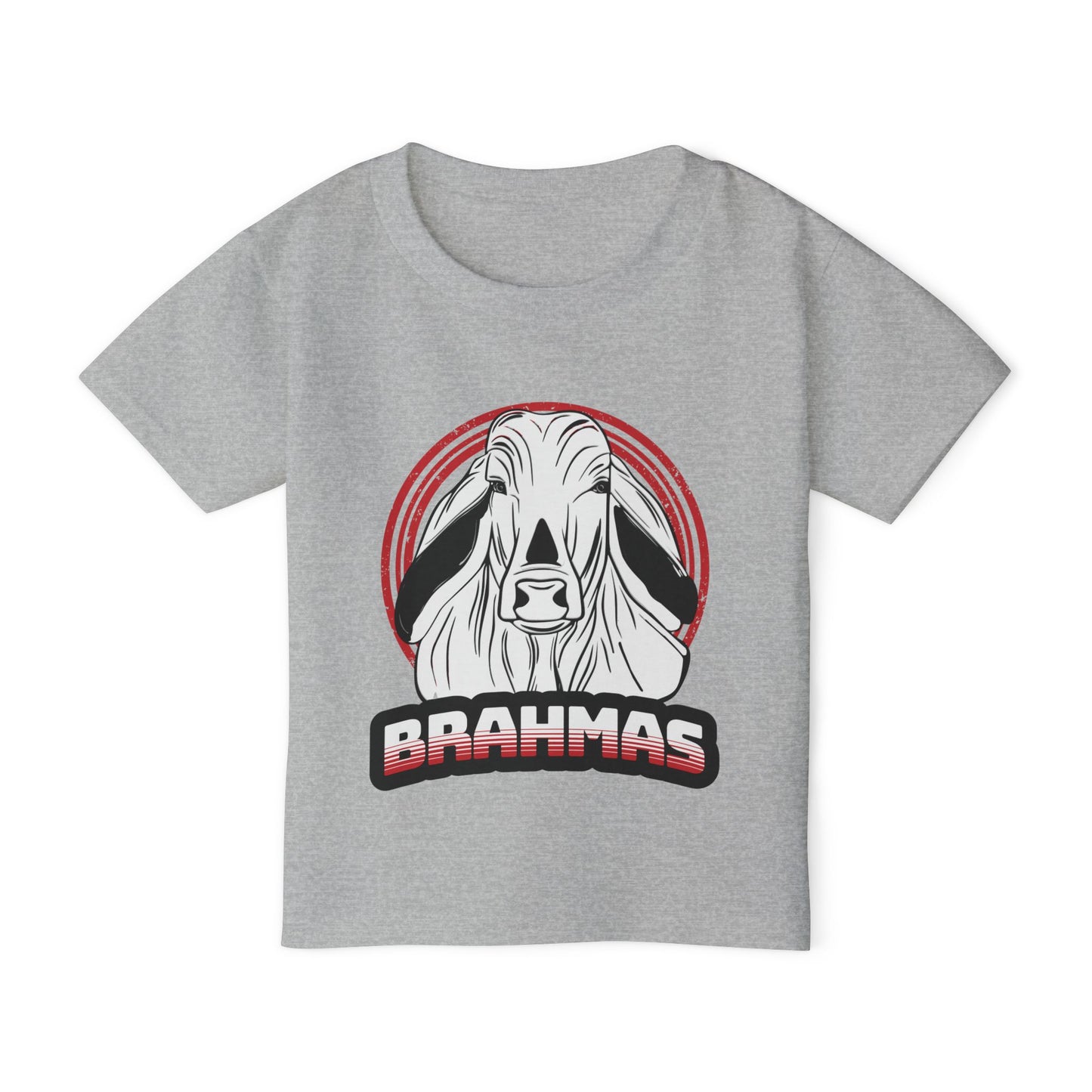 Brahmas Circle Heavy Cotton™ Toddler T-shirt