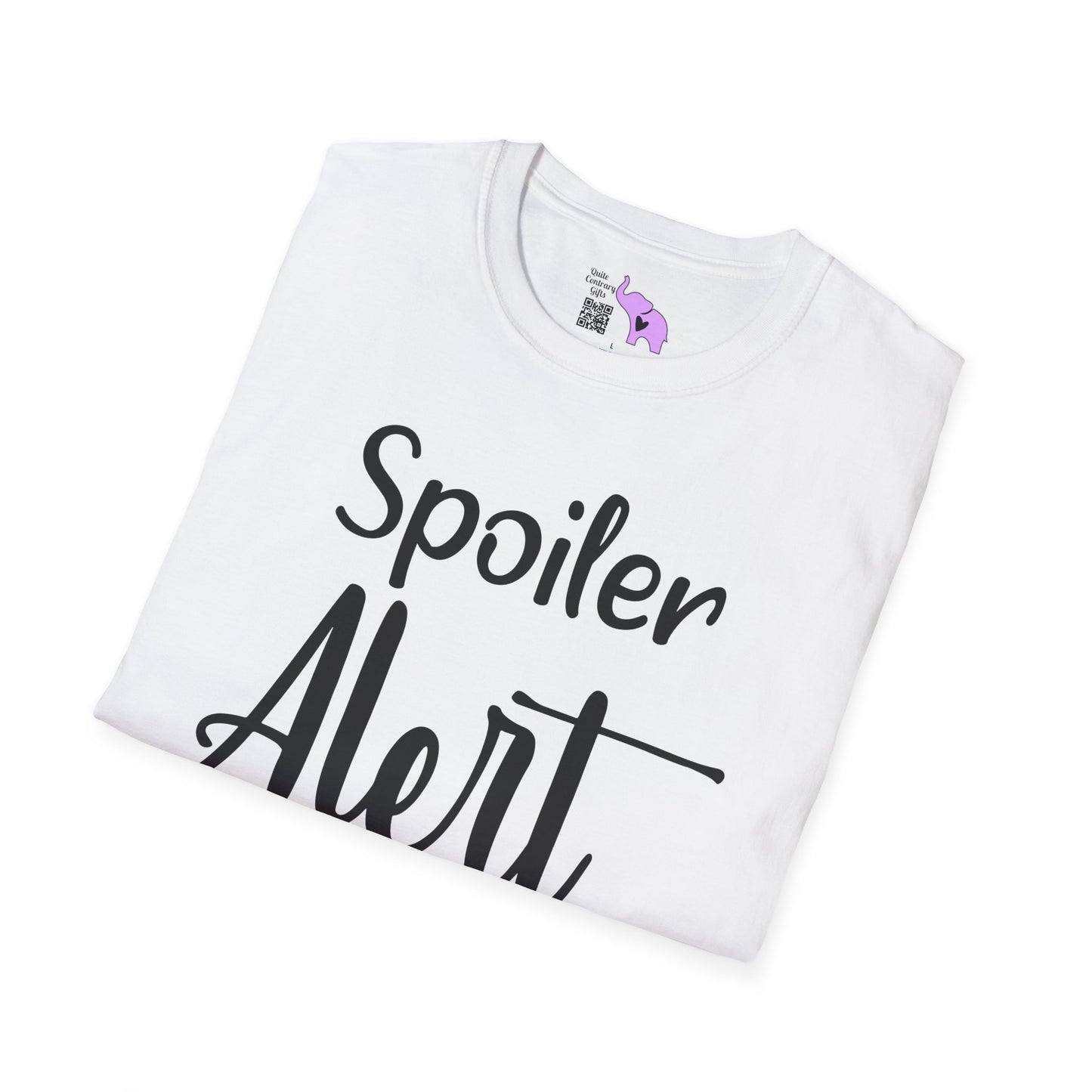 Spoiler Alert I Don't Care Adult T-shirt