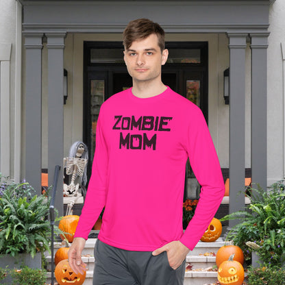 ""Zombie Mom Adult Long Sleeve Tee
