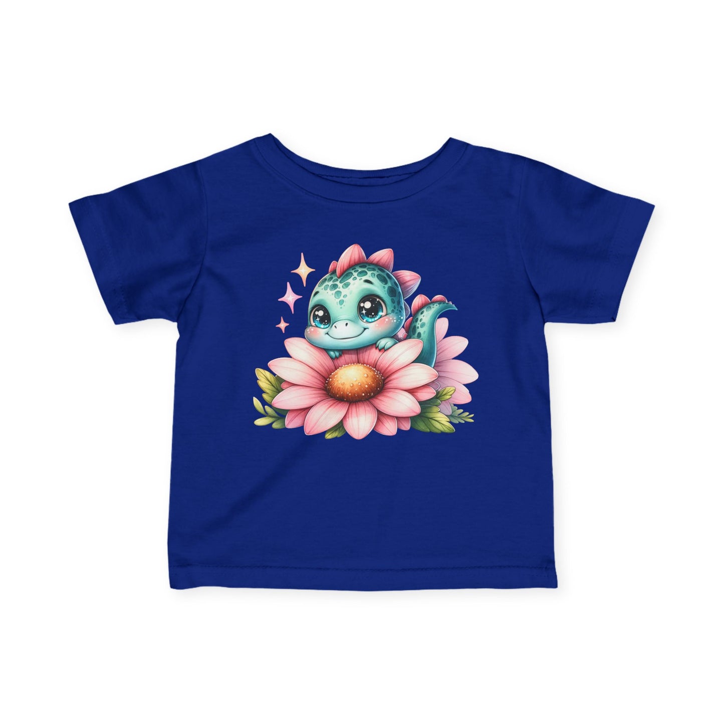 ""Dinosaur Flower Infant Soft T-Shirt
