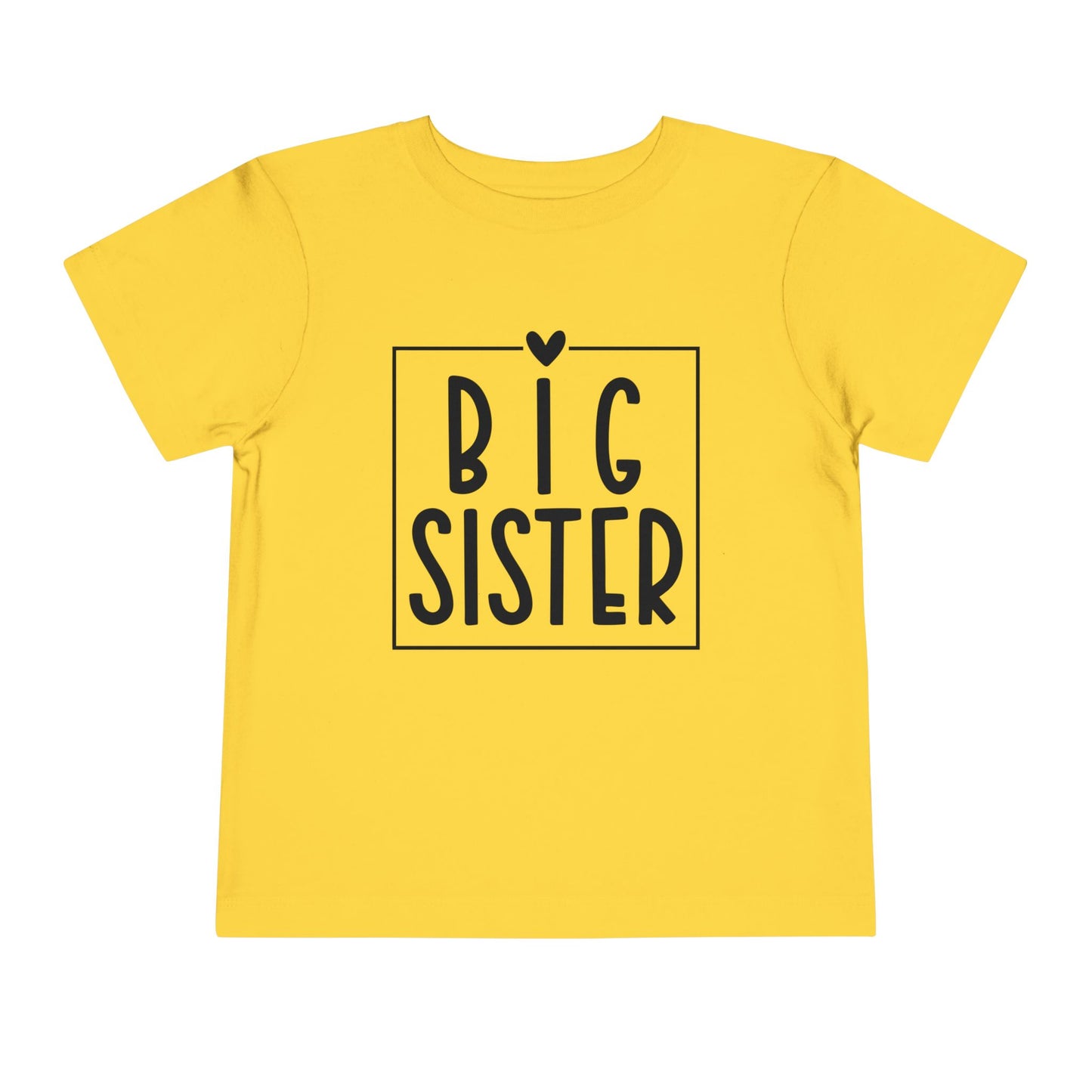 Big Sister (Heart/Box) Toddler Tee
