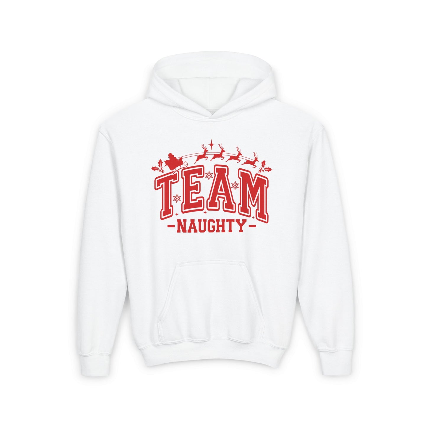 Team Naughty Youth Heavy Blend Hoodie