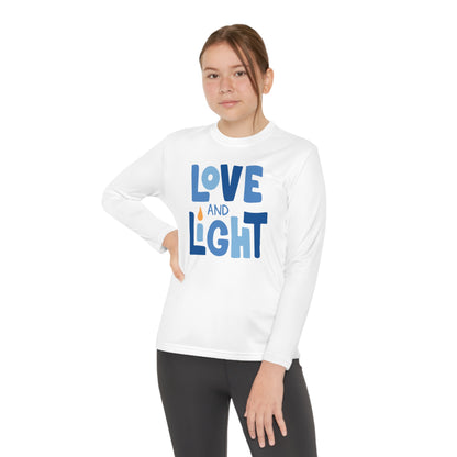 Hanukkah Love & Light 2 Youth Long Sleeve Tee