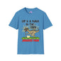 Life's Like A Walk In The Park... Jurassic Park Adult T-shirt