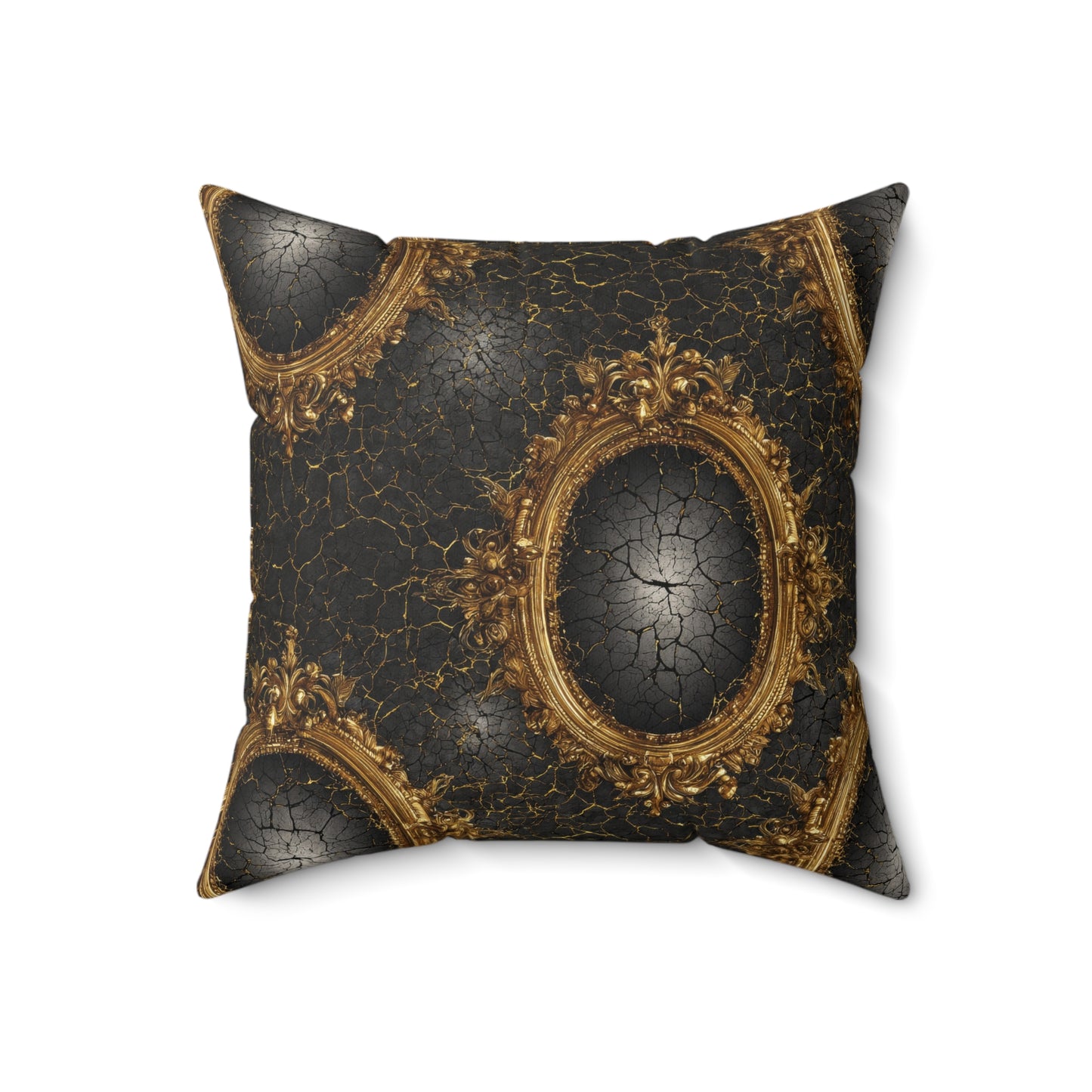 The Broken Gallery Throw Pillow