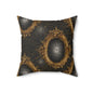 The Broken Gallery Throw Pillow