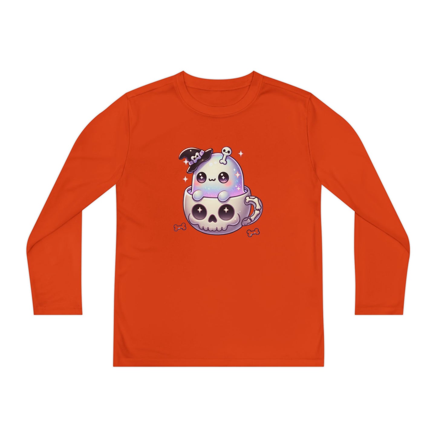 Skully Sips Youth Long Sleeve Tee
