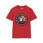 Stained Glass Eagle Adult T-shirt