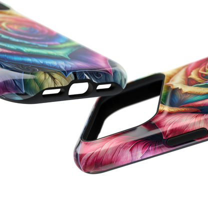 Colorful Rose MagSafe® Compatible Tough Case for iPhone