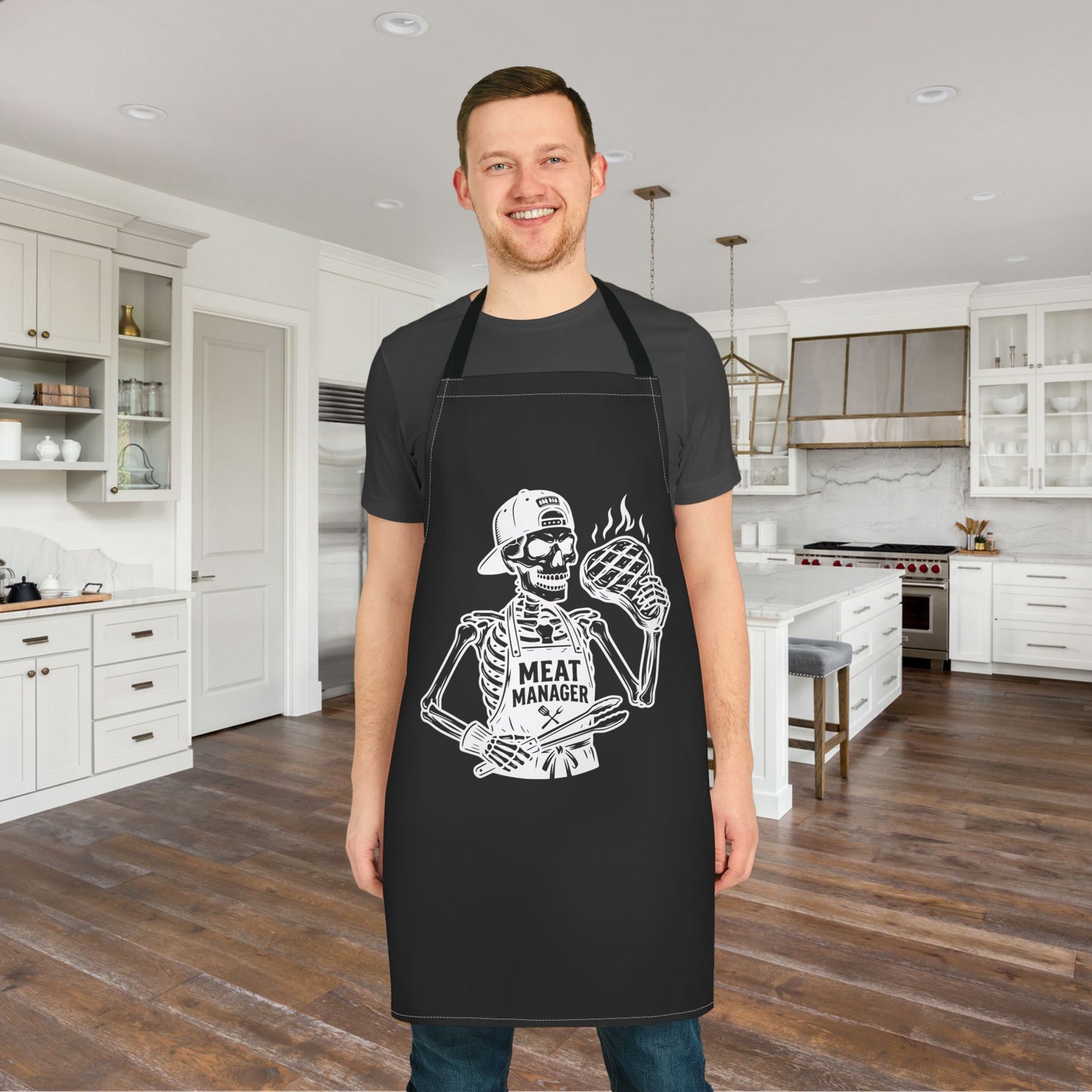 Meat Manager (Dad Skeleton) Apron