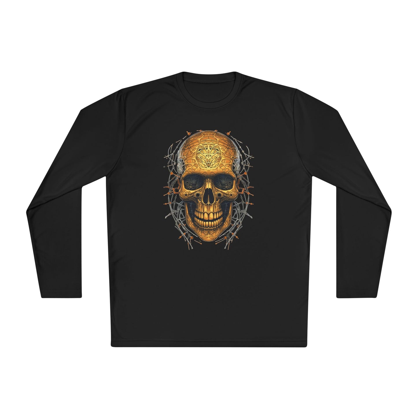 Creepy Bones 11 Adult Long Sleeve Tee