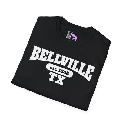 Bellville Tx Est. 1848 Adult T-shirt