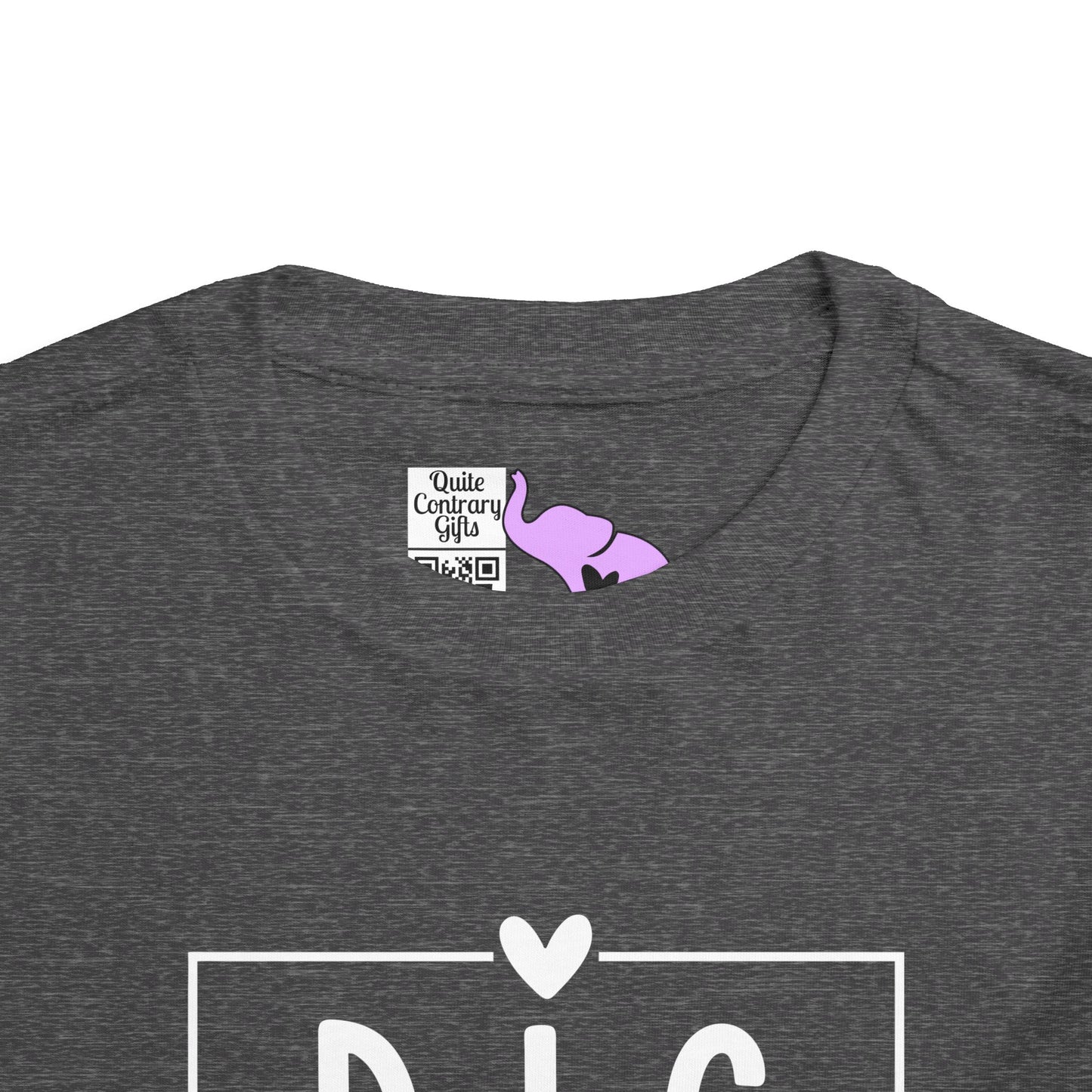 Big Sister (Heart/Box) Toddler Tee
