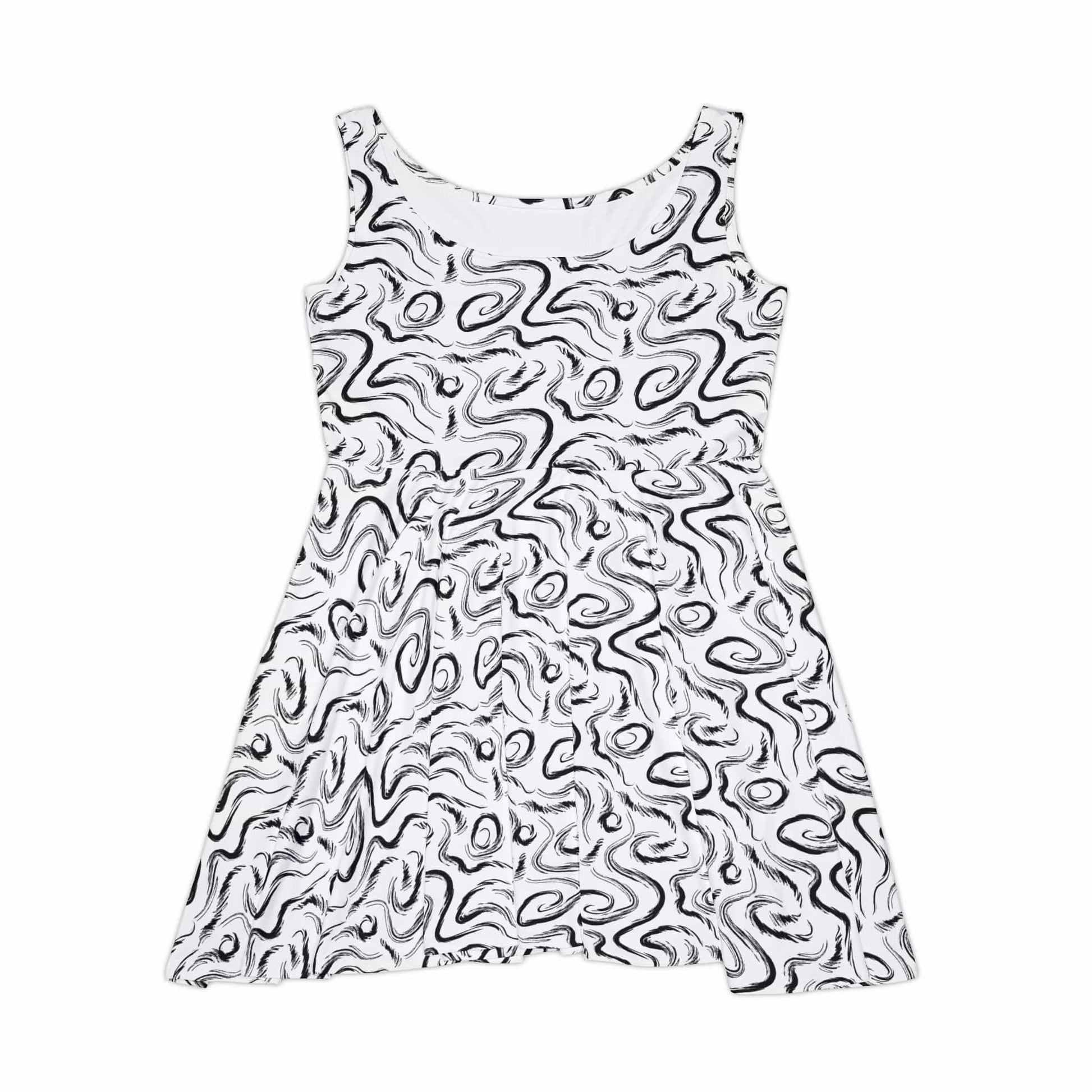 Grunge Scribbles Women's Skater Dress
