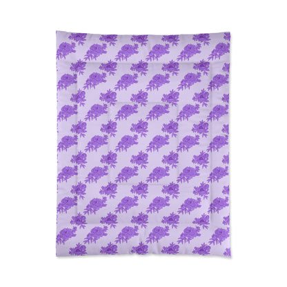 Royal Orchid Peonies Basic Bedding Set