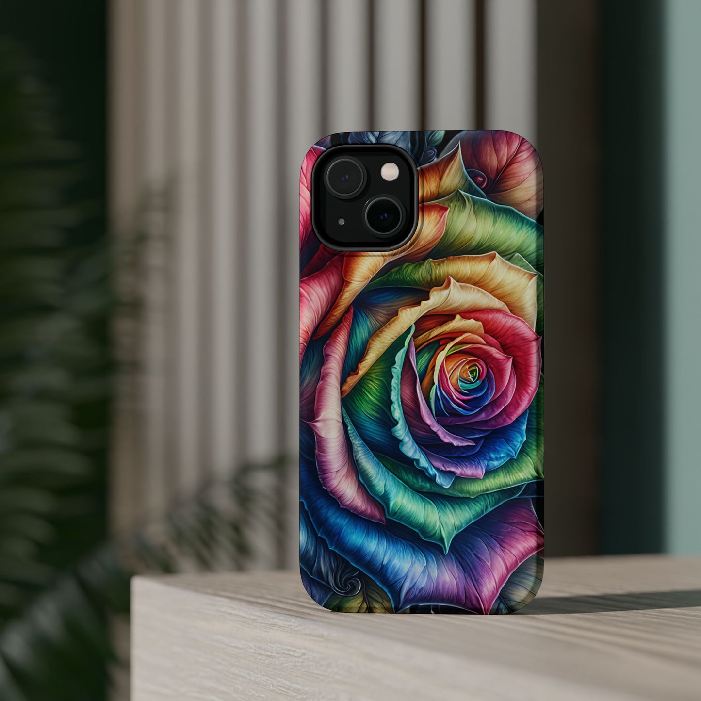 Colorful Rose MagSafe® Compatible Tough Case for iPhone