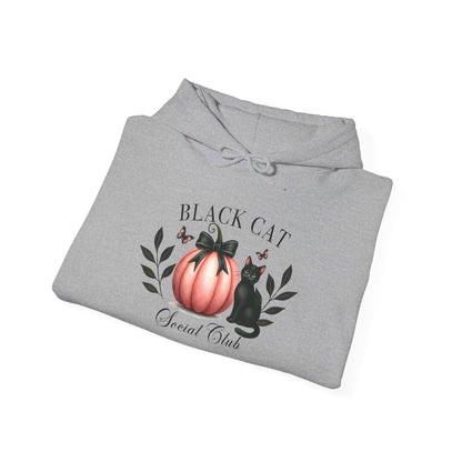Black Cat Social Club Heavy Blend™ Hooded Sweatshirt
