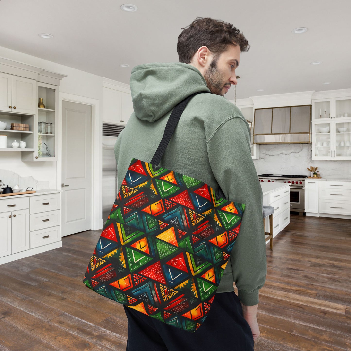 Ancestor Echo Canvas Tote Bag