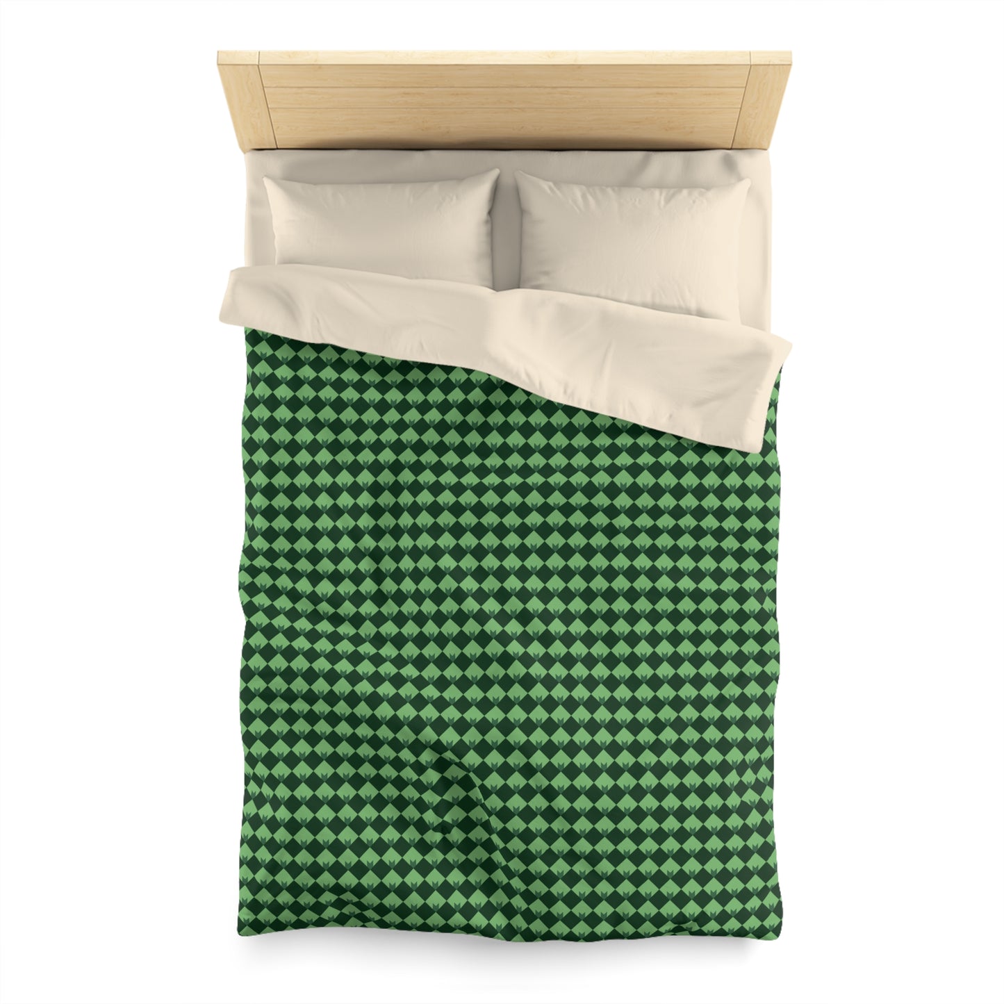 Diamond Bloom- Spruce & Sage Duvet Bedding Set