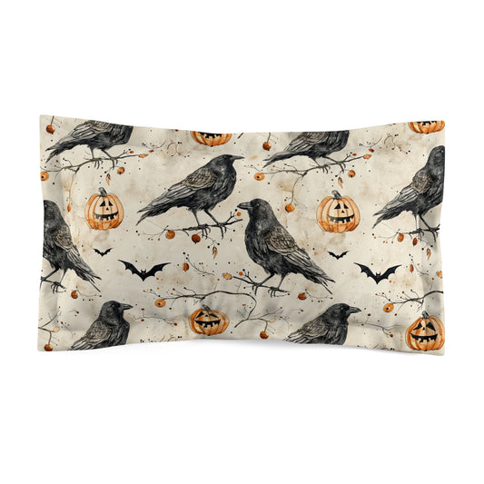 Crow & Gourd Microfiber Pillow Sham