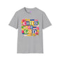Child of God (Lace Collage) Adult T-shirt