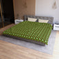 Pistachio Pinwheels Microfiber Duvet Cover