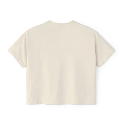Floral Ribcage Women's Boxy Tee