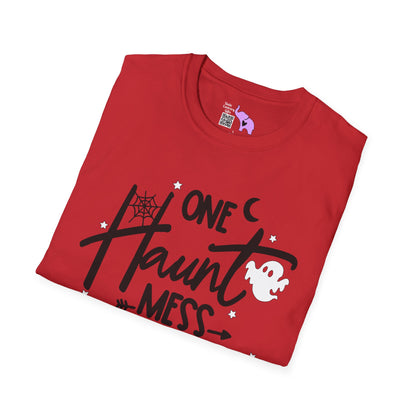 One Haunt Mess Adult T-shirt