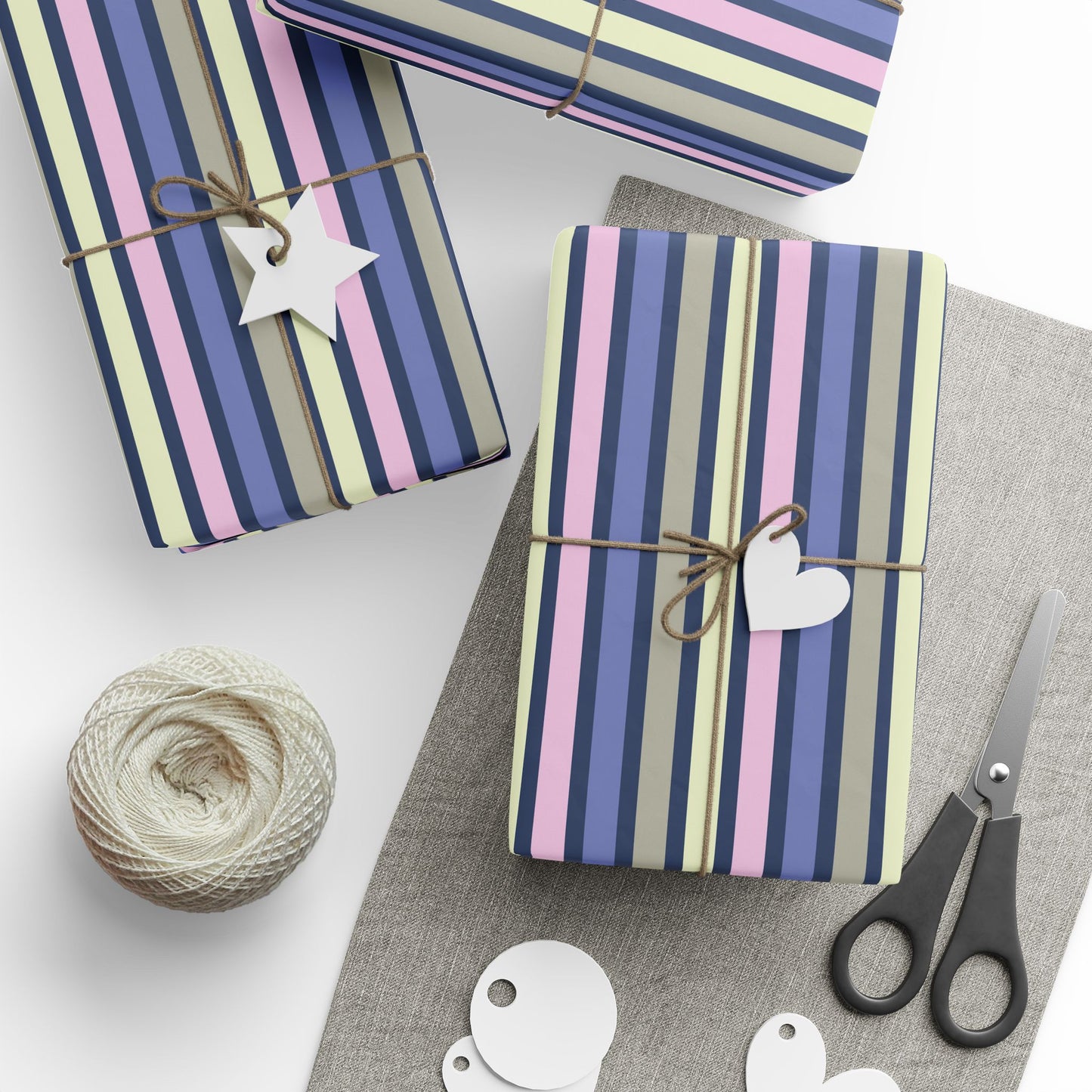Earthy Stripes Wrapping Paper